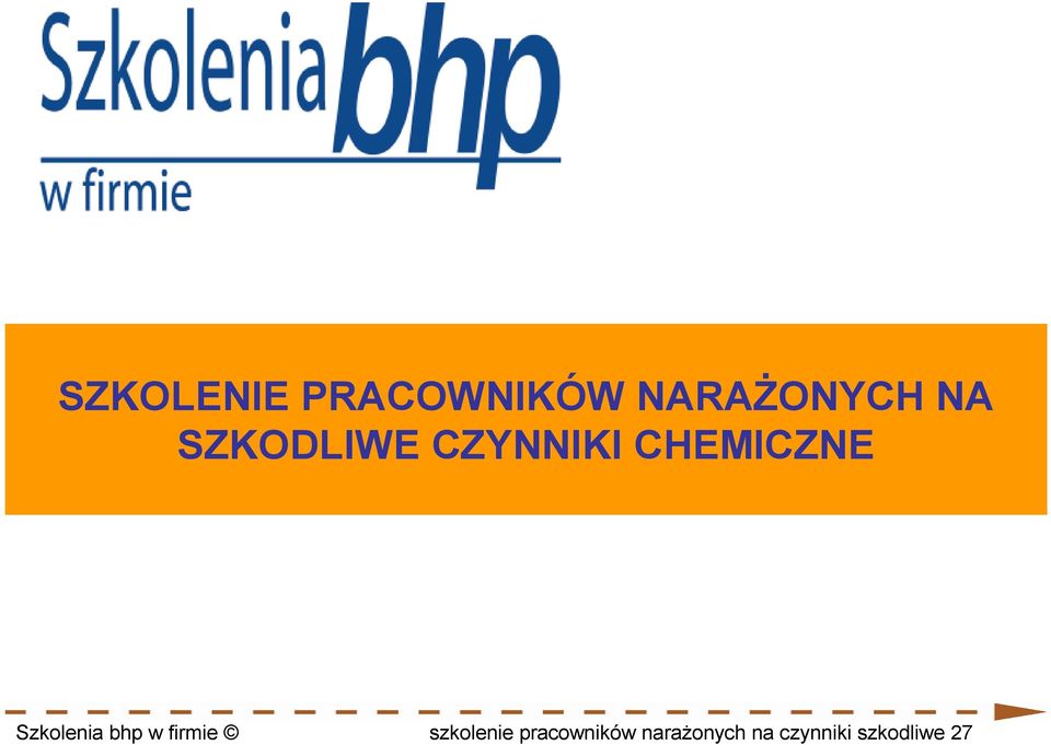 Szkolenia bhp w firmie szkolenie